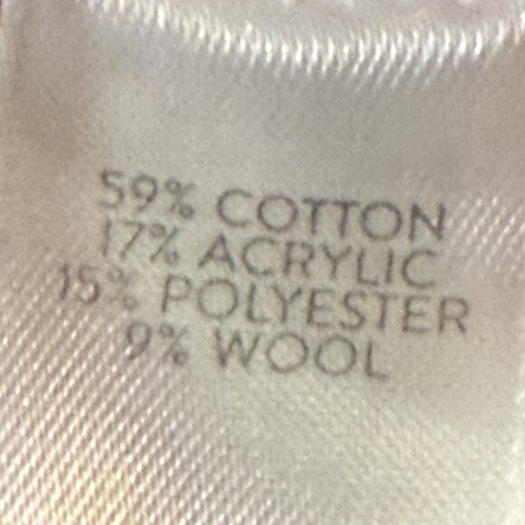 J.Jill Rainbow Striped Rib Knit Chunky Sweater M Loose Fit Warm Comfy Tunic - Picture 7 of 7